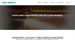Desktop Screenshot of cnc-mexico.com